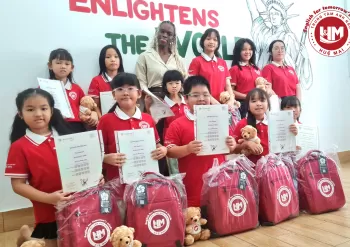 Nhận chứng chỉ Cambridge Starters ngày 09.08.2025